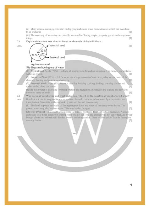 Class 6 Science Water Chapter PDF 的图像结果