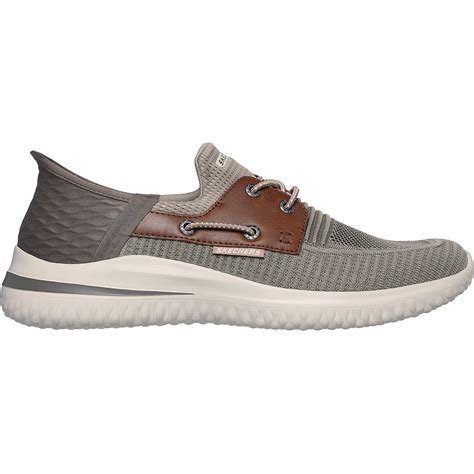 SKECHERS Men's Delson 3.0 Roth Bungee Slip-ins Boat Shoes | Academy