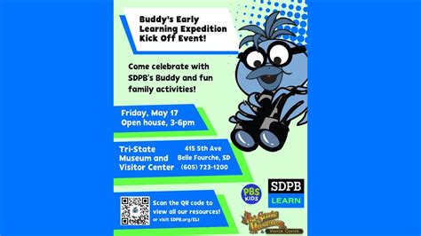 Buddys Early Learning Expedition Kick Off Event, Tri-State Museum ...