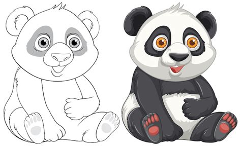 Panda rysunek Zdjęcia - darmowe pobieranie na Freepik