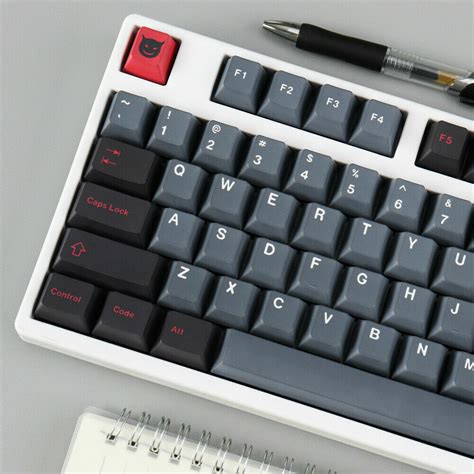 PBT EVIL DOLCH Theme Keycap Gray Color Cherry | Ubuy India