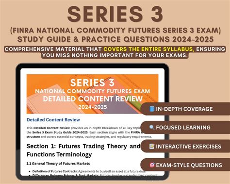 Series 3 Exam Study Guide 2024-2025: Detailed Content Review, Exam ...