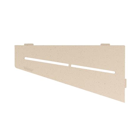 Schluter Shelf Quadrilateral Pure Ivory | Floor and Decor