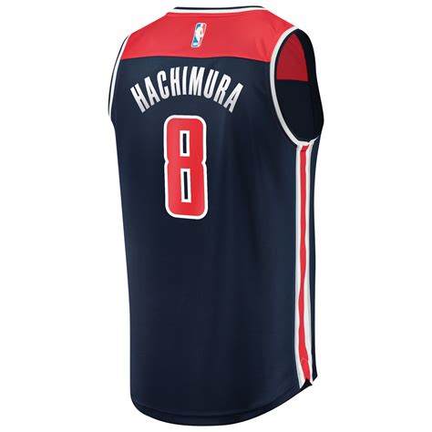 Rui Hachimura Washington Wizards Fanatics Fast Break Replica Player ...