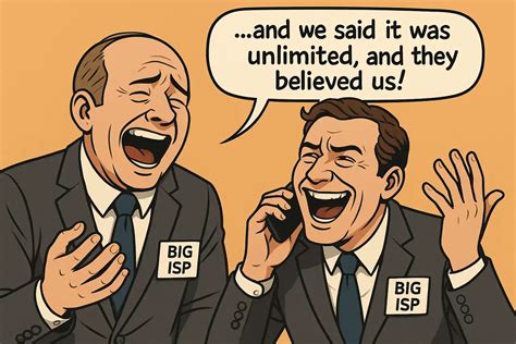 They Lied to You About “Unlimited”: How Big ISPs Sell Unlimited Plans ...