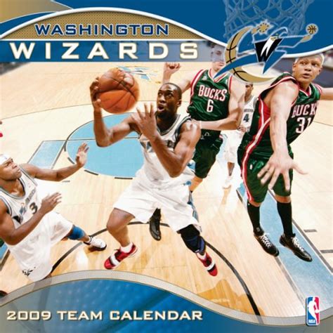 NBA Washington Wizards 2009 Team Calendar : Turner Licensing: Amazon.in ...