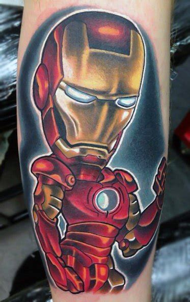 Tatuajes de Iron Man - 120 diseños, significado y mejores ideas