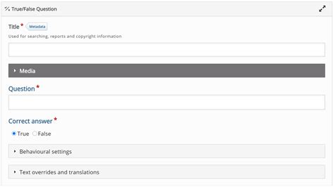 True/False Tutorial | H5P
