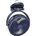 Koonie 10000mAh Rechargeable Portable Clip Fan, 7-Inch Camping Fan with ...