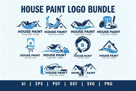 House Painting Logo Samples
