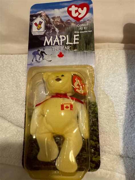 Mavin | Ty Beanie Babies Britannia Glory Erin Maple The Bear McDonalds ...