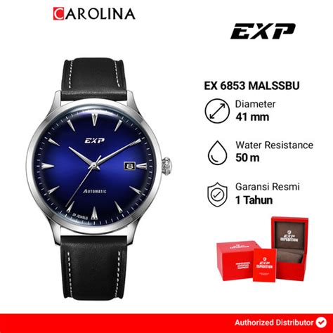Promo Jam Tangan Pria Expedition Exp Automatic EX 6853 MALSSBU Blue ...