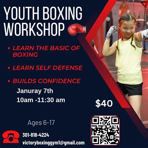 YOUTH BOXING WORKSHOP , Prince Frederick MD, 7 January 2024 | AllEvents