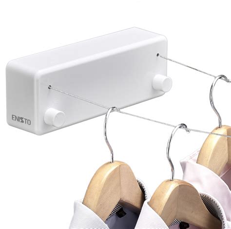 ENISTO® Waslijn - Uittrekbare waslijn - Dubbele lijn - 8,4 meter (2 x 4 ...