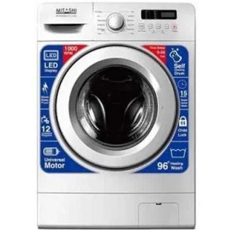 Mitashi MiFAWM60v20 FL 6.0 Kg Fully Automatic Front Load - Price in ...