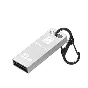 Simmtronics 32GB Pen Drive USB 2.0 Flash Drive with Hook Metal Body for ...