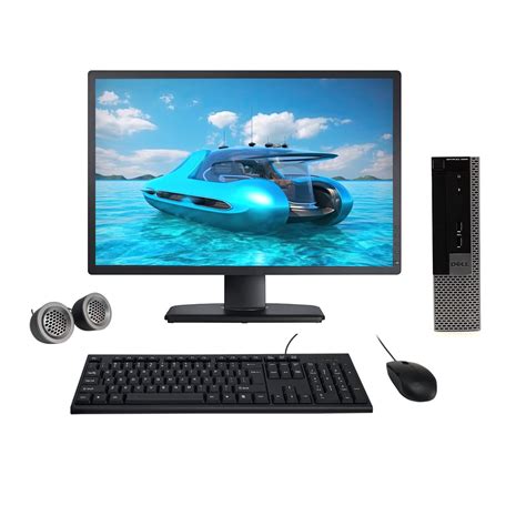 (Refurbished) Dell Optiplex 9020 22" FHD All-in-One Desktop Computer ...