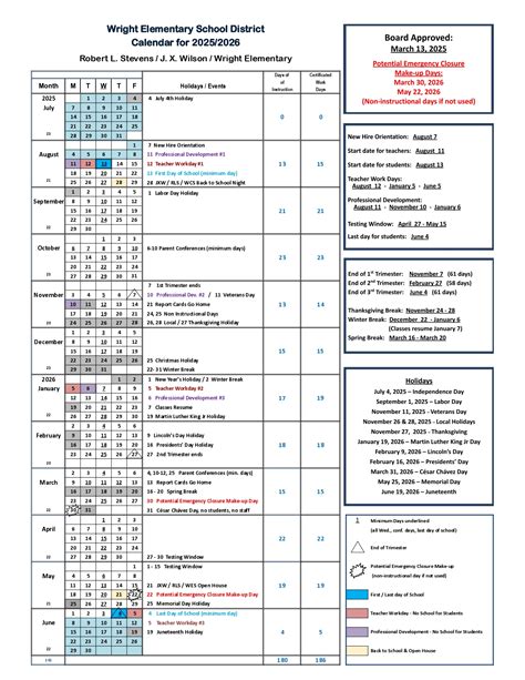 2026 State Holiday Calendar