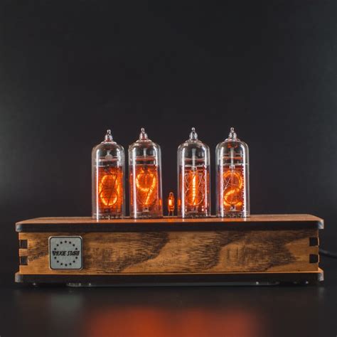 Nixie Tube Clock with New and Easy Replaceable IN-14 Nixie Tubes ...