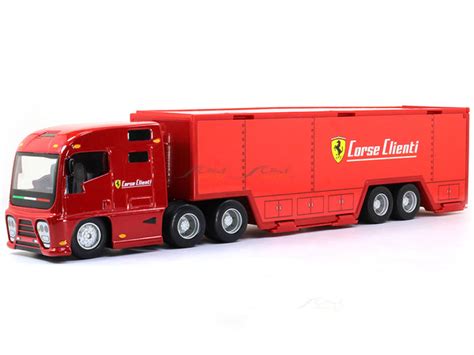 Ferrari Race Car hauler 1:43 Bburago diecast Scale Model Car | Scale ...