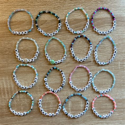 16 Taylor Swift friendship bracelets 1989 | Friendship bracelets with ...