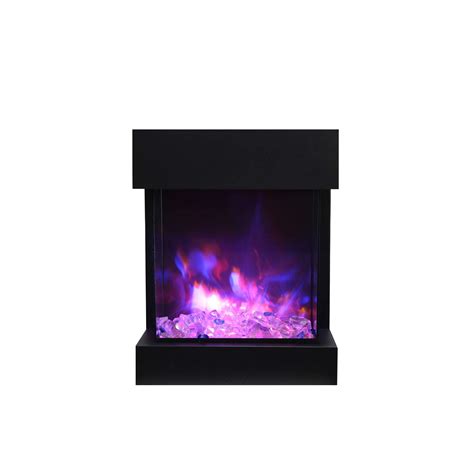 Buy Amantii Tru-View Series Cube 20-Inch 3-Sided Electric Fireplace ...