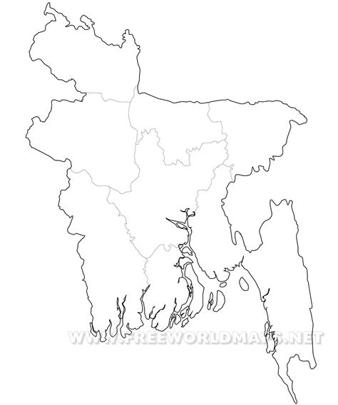 Bangladesh Political Map