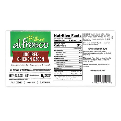 Al Fresco Chicken Bacon