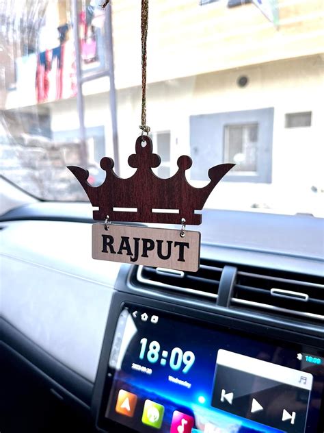 FRZ9 Rajput Car Hanging for Dashboard Rear View Mirror Decoration ...