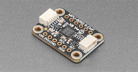 Adafruit MPU-6050 6-DoF Accelerometer Gyro Sensor - STEMMA QT ...