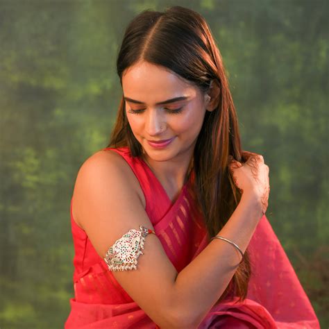 Hania Purani Dilli Silver Baajuband – Totapari