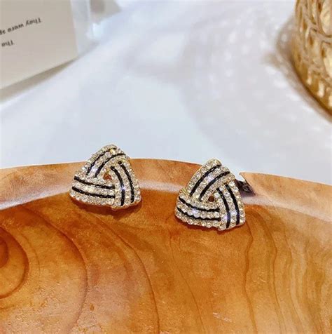 Geometric Stud Earring