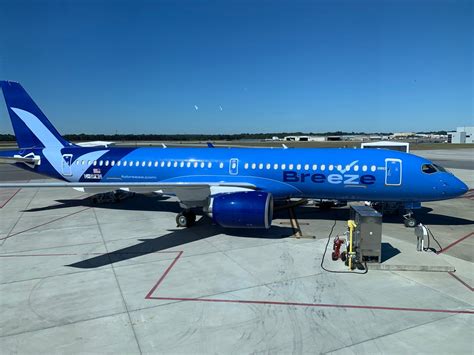 An Inside Look At Breeze Airways' Airbus A220-300