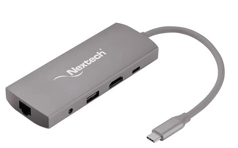 Nextech 9-in-1 USB-C Hub Docking Station – Type-C Adapter with 4K HDMI ...