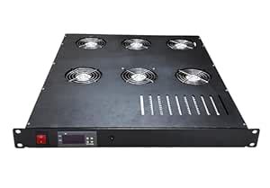 Fourdot Top Exhaust 19 Inch 1U Rack Mount Cooling Fan (530mm Depth ...