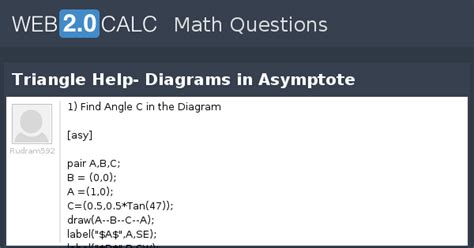 View question - Triangle Help- Diagrams in Asymptote