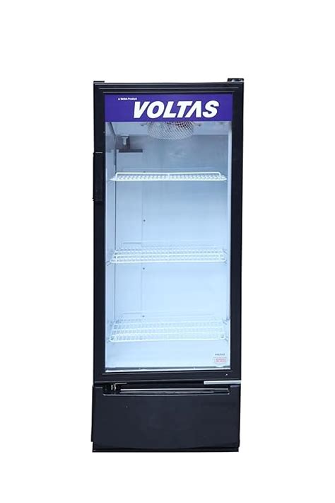 Voltas 208L Single Door Visi Cooler Glass Door Commercial Refrigerator