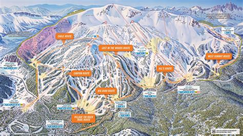 Winter Trail Map | Mammoth Mountain