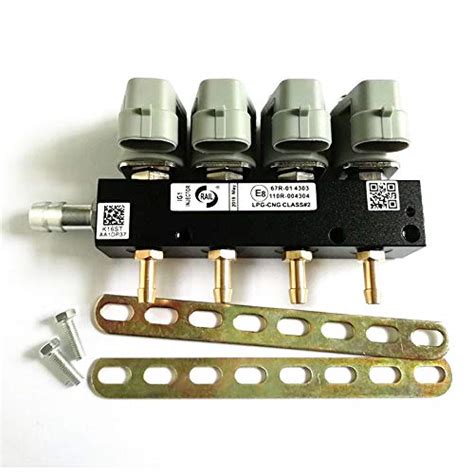 Buy F - 2Ohms 4 cylinder CNG LPG Injector Rail high speed Common ...