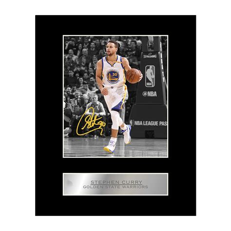 Stephen Curry Signed Posters Warriors Nation | Steph Curry Signing
