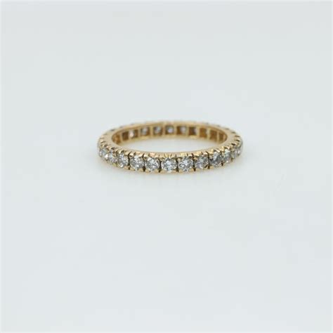 18kt Gold Diamond Eternity Ring | Property Room
