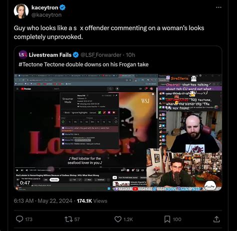 "Guy who looks like a s*x offender" - Twitch streamer Kaceytron calls ...