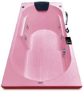 MADONNA Divine 5.5 Ft with Jacuzzi Massage and Filler System - Pink ...