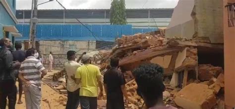 Three-storeyed building collapses in Bengaluru, no casualties reported ...