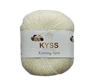 KYSS Soft n Smart Wool (350 gm) (50 gram Each) Ball Hand Knitting Art ...
