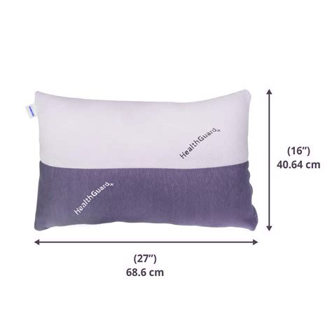 Antibacterial Microfiber Pillow with Health Guard+ Fabric – Spinecure