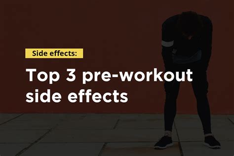 Image result for Pre-workout Side Effects