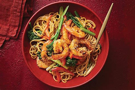 Curried prawn ramen stir-fry recipe