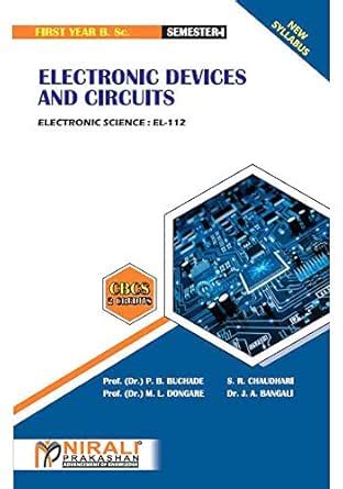 ELECTRONIC DEVICES AND CIRCUITS eBook : Prof. (Dr.) P. B. Buchade, S. R ...