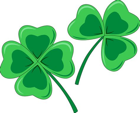 Four leaf Lucky Clover, st Patrick's Day symbol 18925387 Vector Art at ...